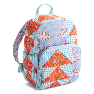 Vera Bradley Small Banbury Backpack Flying Geese Patchwork
