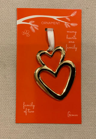 Many Hearts, One Family Ornament