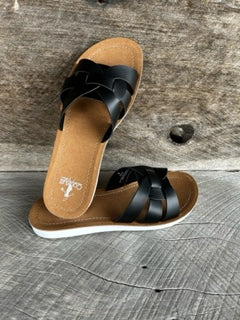 Corkys Rouge Black Sandal