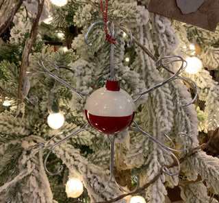 Fishing Bobber w/Hooks Ornament