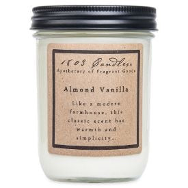 1803 Almond Vanilla Soy Jar Candle