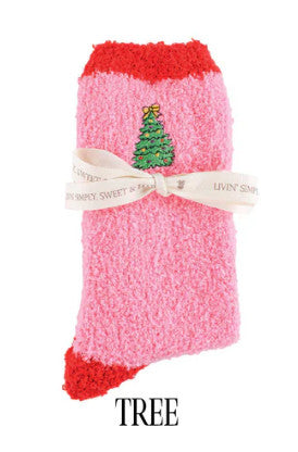 Simply Southern Soft N Cozy Socks Christmas Tree