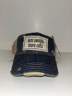 Less People More Cats Cap