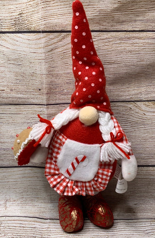 Fabric Holiday Chef Gnome, 13”