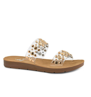 Corkys Double Take Sandal Clear