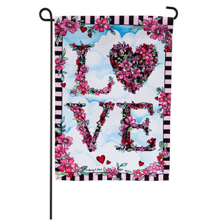 Love In The Clouds Garden Flag