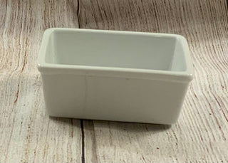 White Ceramic Sugar Packet Holder