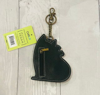 Chala Key Fob/Coin Purse Black Cat 806