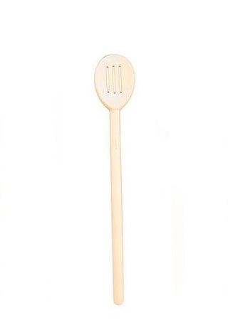 Beechwood Slotted Spoon 14”