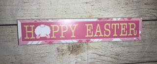 Happy Easter Block Sign Style 6