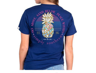 Simply Southern T-Shirt Oyster Midnight