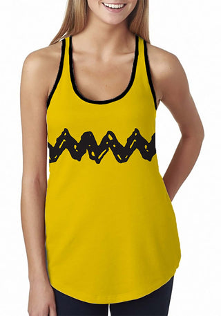 Brief Insanity Charlie Brown Tank Top