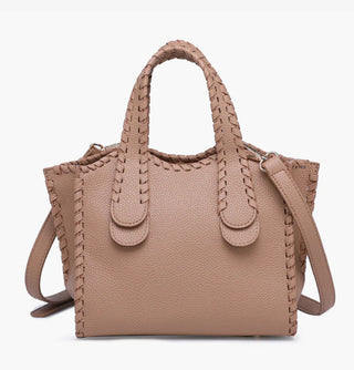 Jen & Co Marla Satchel Taupe M2683