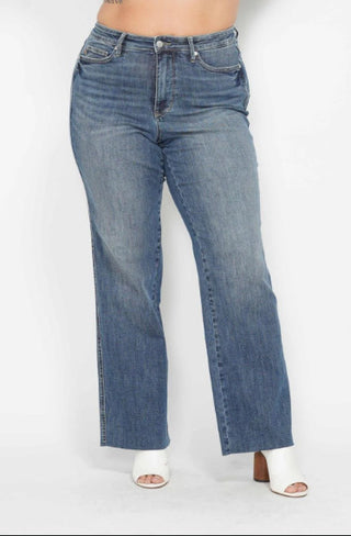 Judy Blue MR Tummy Control Vintage Straight 88870