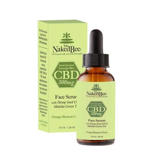 The Naked Bee CBD 300mg Calming Face Serum