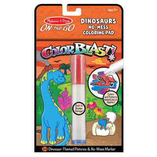 Melissa & Doug On-the-Go ColorBlast Coloring Pad Dinosaurs