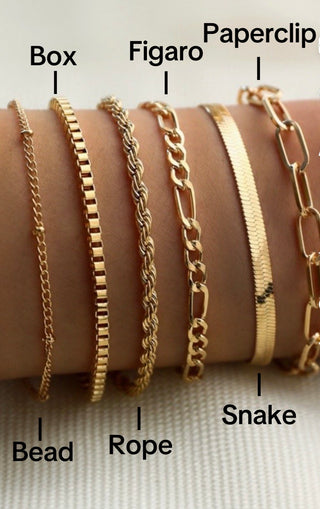 Little Daisy Closet Adjustable Gold Bracelet Rope