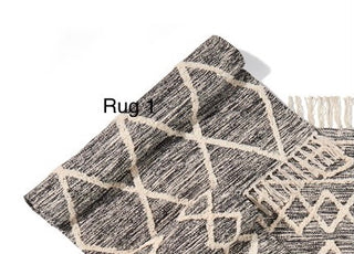 Cotton Handwoven Throw Rug