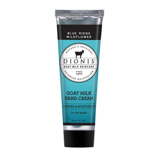 Dionis Goat Milk 1oz Hand Cream Blue Ridge Wildflower