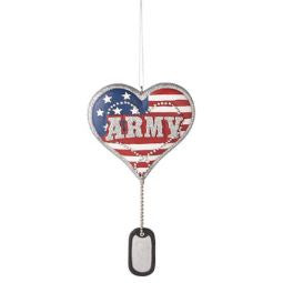 Military Heart Ornament