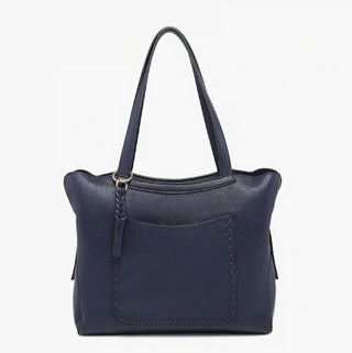 Jen & Co Hunter Tote Navy M2601