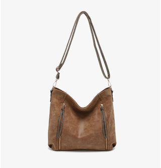 Jen & Co Mina Hobo Tan/Grey M2744