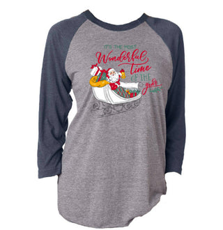 Jane Marie Most Wonderful Time of the Year Raglan