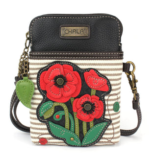 Chala Cellphone Crossbody Red Poppy 827