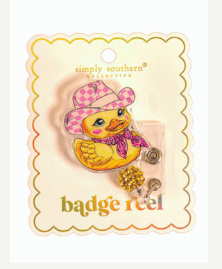 Simply Southern Badge Reel Duck