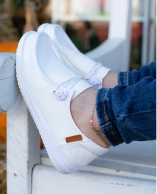 Corkys Kayak Slip Ons White