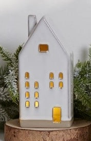 Ceramic Lighted House
