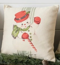 Vintage Christmas Mini Pillow
