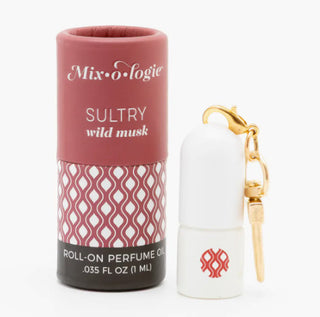 Mix-o-logie Mini Rollerball Perfume Keychain Sultry (Wild Musk)