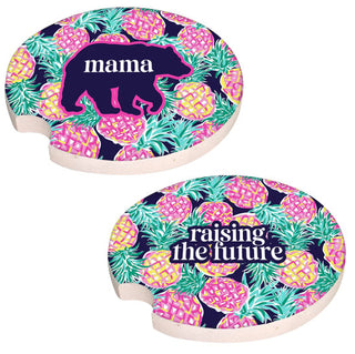 Simply Southern Car Coaster Set Mama Bear