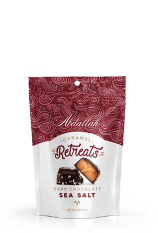 Abdallah Dark Chocolate Sea Salt Caramel Retreats 4oz
