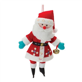 Santa Plush Ornament