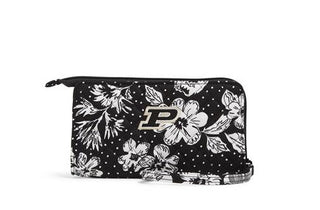 Vera Bradley Collegiate RFID Front Zip Wristlet