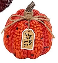 Resin Harvest Corn Pumpkin
