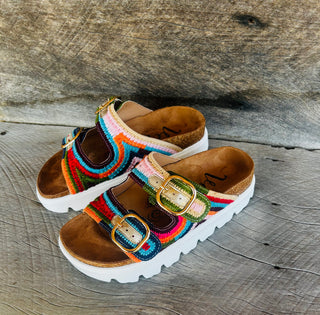 Very G Rayna Platform Sandal Multi