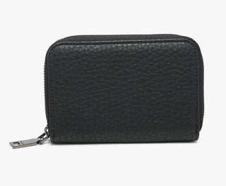 Jen & Co Alessia Zip Around Wallet Black WL2593