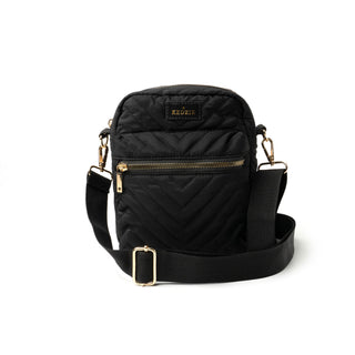 Kedzie Colect Quilted Crossbody Black