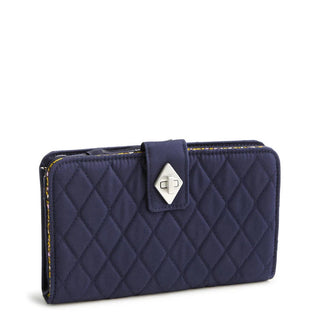 Vera Bradley Turnlock Wallet Peacoat