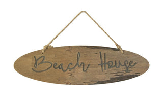 Beach House Wood Sign