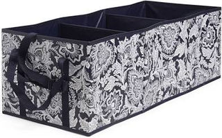 Vera Bradley Trunk Organizer Java Navy & White