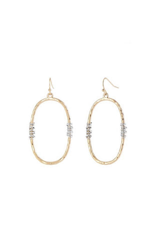 Whispers Oval with Wire Wrap WN004033