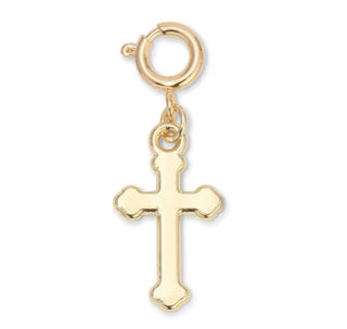 My Fun Colors Cross Charm Gold