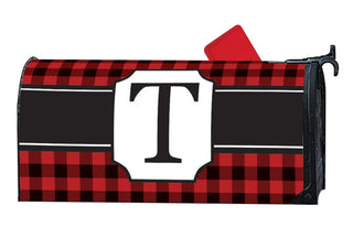 Buffalo Check Monogram Mail Wrap