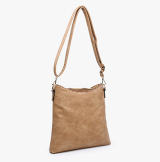 Jen & Co Emma Crossbody Caramel M1765