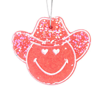 Simply Southern Air Freshiez Cactus Blossom Smiley Pink