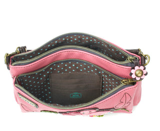 Chala Deluxe Crossbody Flamingo Group Pink 829